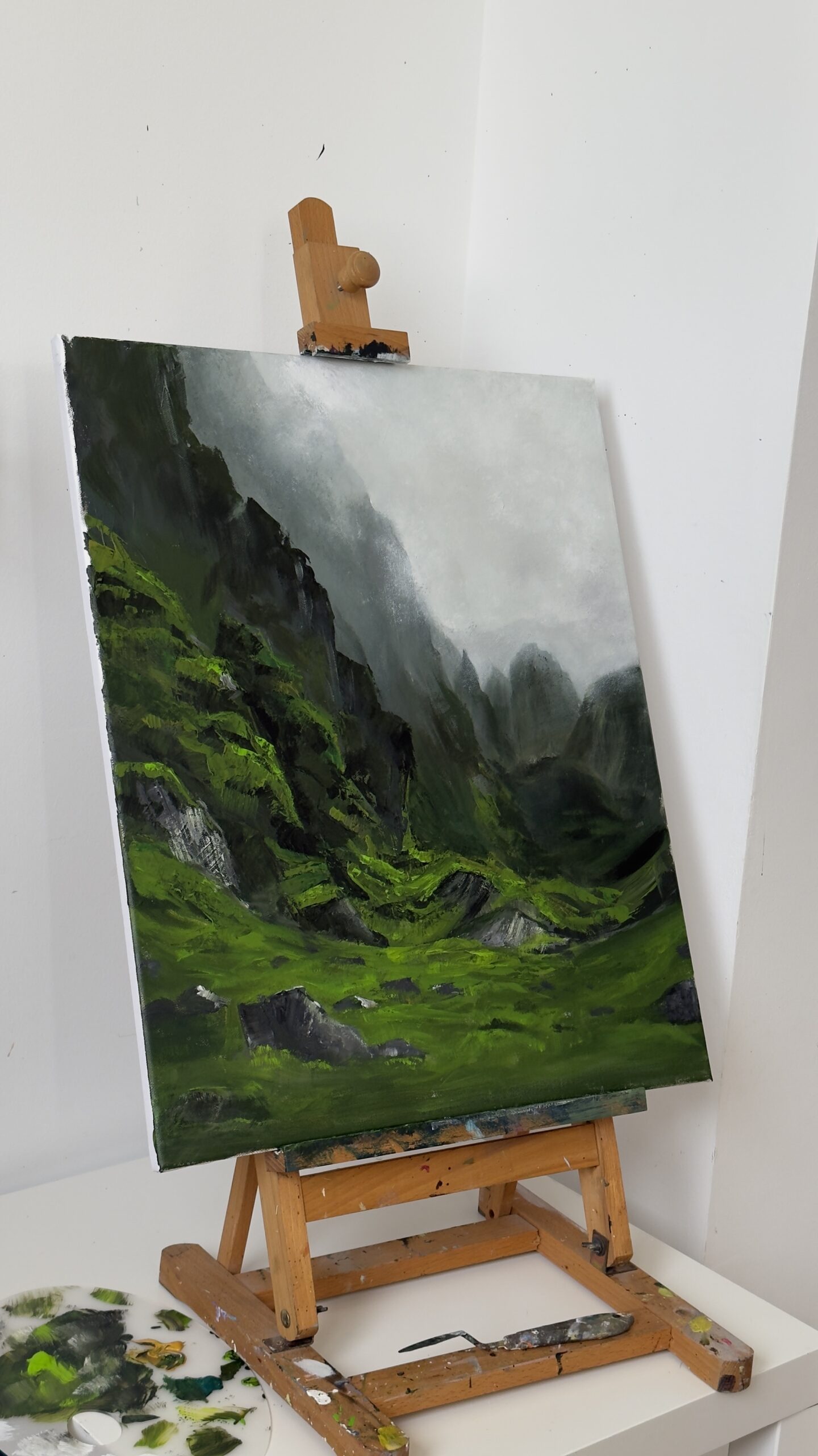 Impressionist Forest Landscape - Original Painting